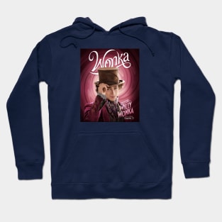 Wonka film poster shirt Hoodie